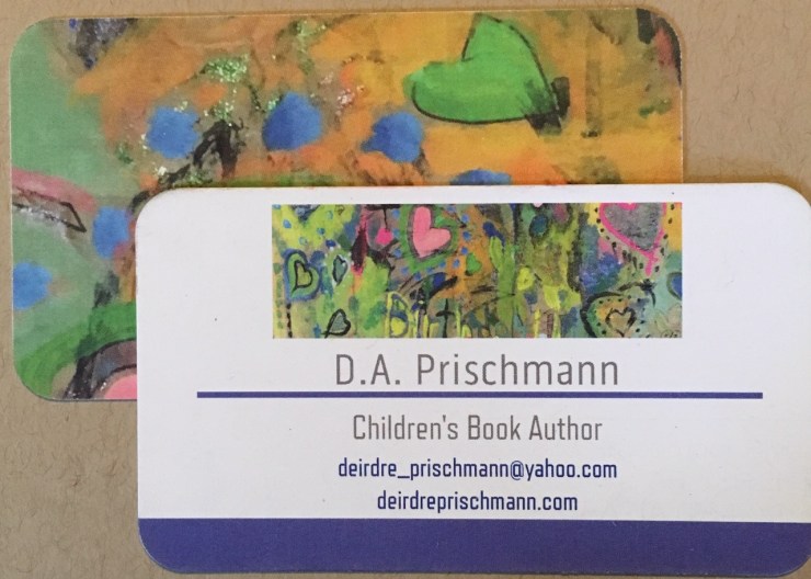 business card author